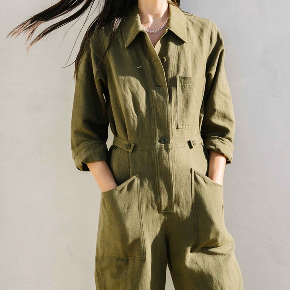 Apiece Apart ARES JUMPSUIT - Picture 3 of 7